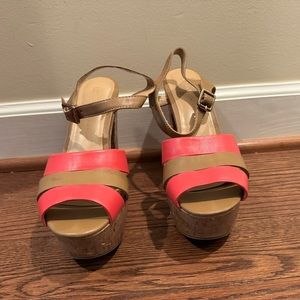 Lauren Conrad Cork Heels
